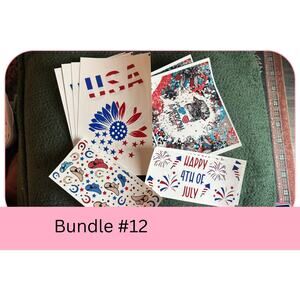 UVDTF Decals and Wraps Bundle #12 4th of July
